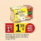 Oferta de La Lechera - Delicias De Turron De Jijona por 1,39€ en Supermercados Charter