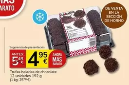 Oferta de Mas - Trufas Heladas De Chocolate por 4,95€ en Supermercados Charter