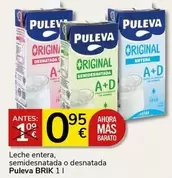 Oferta de Puleva - Leche Entera por 0,95€ en Supermercados Charter