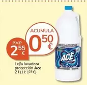 Oferta de Ace - Lejía Lavadora Proteccion por 2,55€ en Supermercados Charter