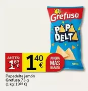 Oferta de Grefusa - Papadelta Jamón por 1,4€ en Supermercados Charter