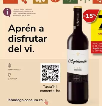 Oferta de Disfruta - Apresn A r por 7,45€ en Supermercados Charter