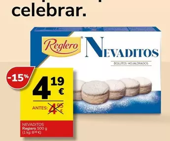 Oferta de Reglero - Nevaditos por 4,19€ en Supermercados Charter