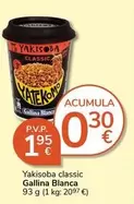 Oferta de Gallina Blanca - Yakisoba Classic por 1,95€ en Supermercados Charter