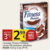 Oferta de Nestlé - Cereales Fitness Proteina Cacao 0% Azucares Anadidos por 2,99€ en Supermercados Charter