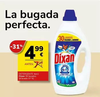 Oferta de Dixan - Detergente por 4,99€ en Supermercados Charter