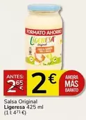 Oferta de Ligeresa - Salsa Original por 2€ en Supermercados Charter