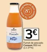 Oferta de Consum - Fumet De Pescado por 3€ en Supermercados Charter