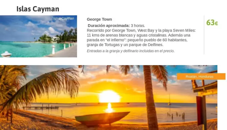 Oferta de Seven - Islas Cayman por 63€ en Viajes El Corte Inglés