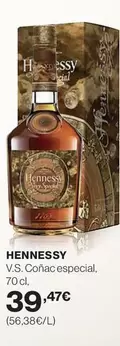 Oferta de Hennessy - V.s. Conac Especial por 39,47€ en El Corte Inglés