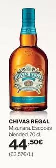 Oferta de Chivas Regal - Mizuara, Escoces Blended por 44,5€ en El Corte Inglés