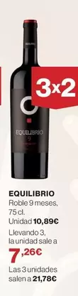 Oferta de Equilibrio - Roble 9 Meses por 10,89€ en El Corte Inglés