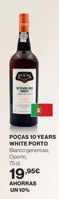 Oferta de White - Pocas 10 Years  Porto por 19,95€ en El Corte Inglés