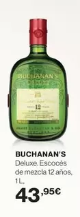 Oferta de Buchanan's - Deluxe por 43,95€ en El Corte Inglés