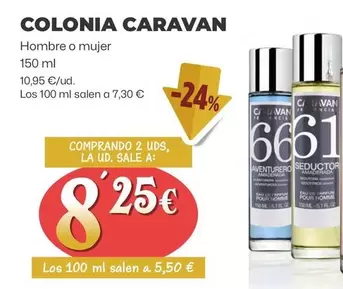 Oferta de Caravan - Colonia Hombre O Mujer 150ml por 10,95€ en Ahorramas