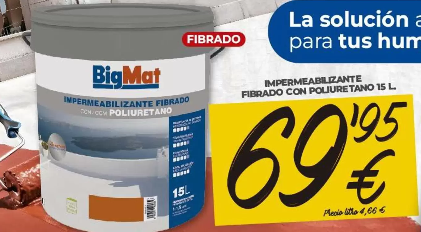 Oferta de Impermeabilizante por 69,95€ en Ideal Bricolaje