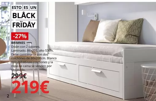 Oferta de Brimnes - Brimines por 219€ en IKEA