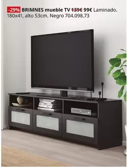 Oferta de Brimnes -  Mueble Tv por 99€ en IKEA