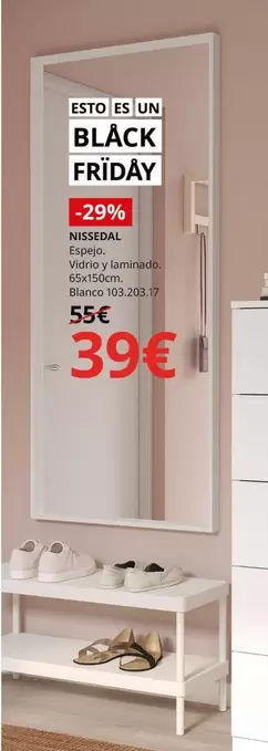 Oferta de Blanco - Remiseda por 39€ en IKEA