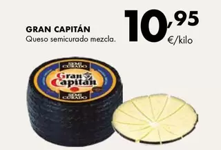 Oferta de Gran Capitán - Queso Semicurado Mezcla por 10,95€ en Supermercados Lupa