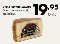 Oferta de Vega Sotuelamos - Queso De Oveja Curado Con Boletus por 19,95€ en Supermercados Lupa