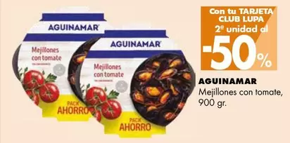 Oferta de Aguinamar - Mejillones Con Tomate en Supermercados Lupa