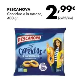 Oferta de Pescanova - Caprichos A La Romana por 2,99€ en Supermercados Lupa