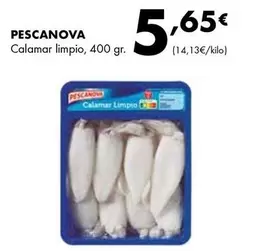 Oferta de Pescanova - Calamar Limpio por 5,65€ en Supermercados Lupa