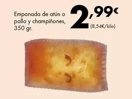 Oferta de Empanada De Atun O Pollo Y Champiñones por 2,99€ en Supermercados Lupa