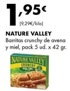 Oferta de Nature Valley - Barritas Crunchy De Avena Y Miel por 1,95€ en Supermercados Lupa