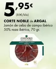 Oferta de Jamon De Cebo De Campo Iberico 50% Raza Iberica por 5,95€ en Supermercados Lupa