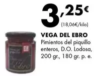 Oferta de Ebro - Pimientos Del Piquillo Enteros, D.o. Lodosa por 3,25€ en Supermercados Lupa