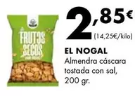 Oferta de El Nogal - Almendra Cascara Tostada Con Sal por 2,85€ en Supermercados Lupa