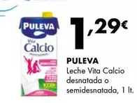 Oferta de Puleva - Leche Vita Calcio Desnatada O Semidesnatada por 1,29€ en Supermercados Lupa