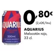 Oferta de Aquarius - Melocotón Rojo por 0,8€ en Supermercados Lupa