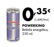 Oferta de Powerking - Bebida Energética por 0,35€ en Supermercados Lupa