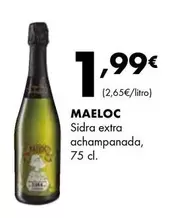 Oferta de Maeloc - Sidra Extra Achampanada por 1,99€ en Supermercados Lupa