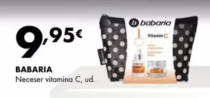 Oferta de Babaria - Neceser Vitamina C por 9,95€ en Supermercados Lupa