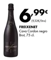 Oferta de Freixenet - Cava Cordon Negro Brut por 6,99€ en Supermercados Lupa