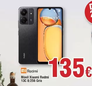 Oferta de Xiaomi - Móvil Redmi 13C 8/256 Gris por 135€ en Froiz