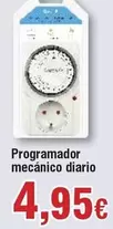 Oferta de Programador Mecanico Diario por 4,95€ en Froiz