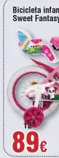 Oferta de Fantasy - Bicicleta Infantil Sweet Fantasy por 89€ en Froiz