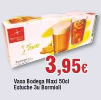 Oferta de Party - Vaso Bodega Maxi Estuche 3u por 3,95€ en Froiz