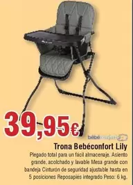 Oferta de Total - Trona Bebé Confort por 39,95€ en Froiz