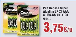 Oferta de Cecasa - Pila Senyalada Senyalada por 3,75€ en Froiz