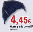 Oferta de Gorro Punto Joluvi Fi por 4,45€ en Froiz