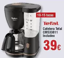 Oferta de Tefal - Cafetera  Cm533811 Includeo por 39€ en Froiz