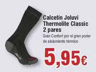 Oferta de Confort - Calcetín Joluvi Thermolite Classic 2 Pares por 5,95€ en Froiz