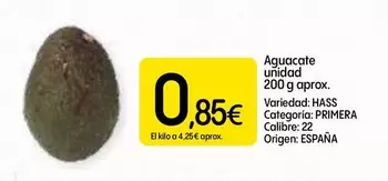 Oferta de Origen - Aguacate por 0,85€ en Dialprix