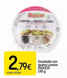 Oferta de Ensalada Con Queso Lorena por 2,79€ en Dialprix